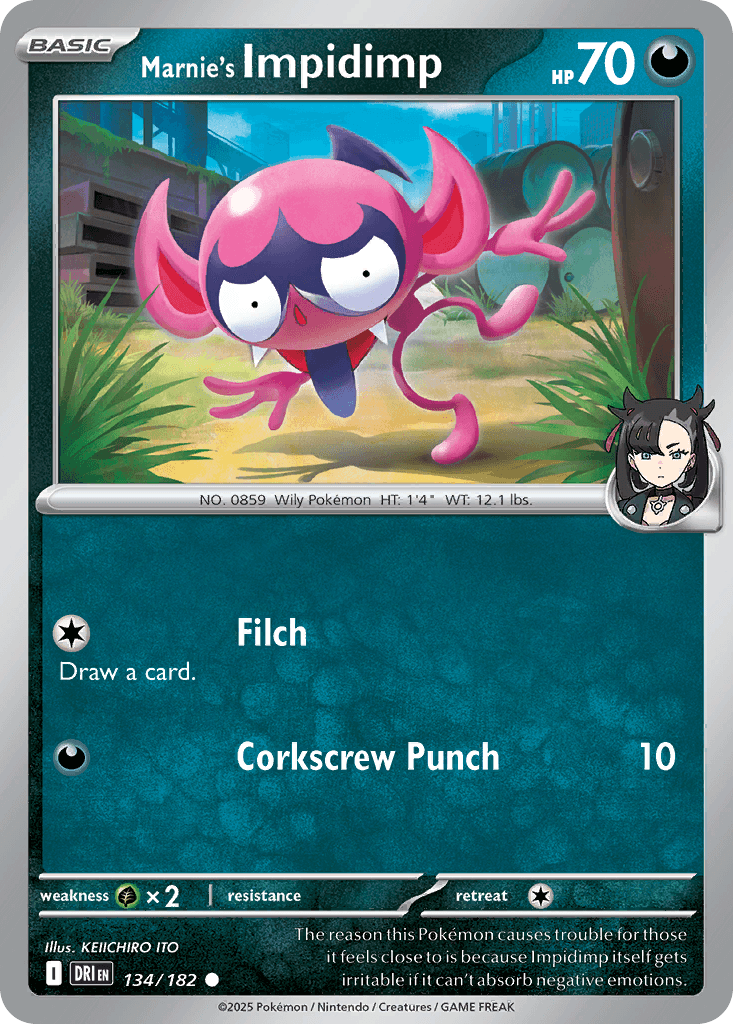 Marnie's Impidimp 2025 Pokemon