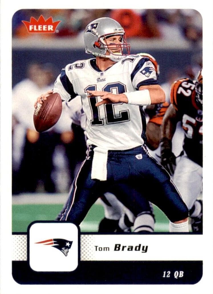 Tom Brady 2006 fleer Fleer