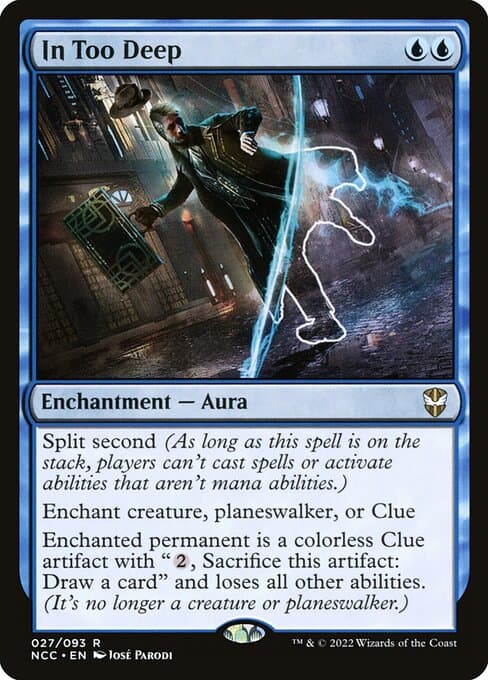 In Too Deep 2022 Magic: The Gathering New Capenna Commander