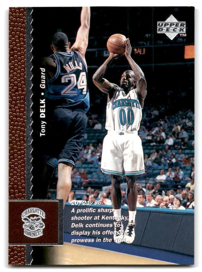 Tony Delk 1996 upper-deck Upper Deck