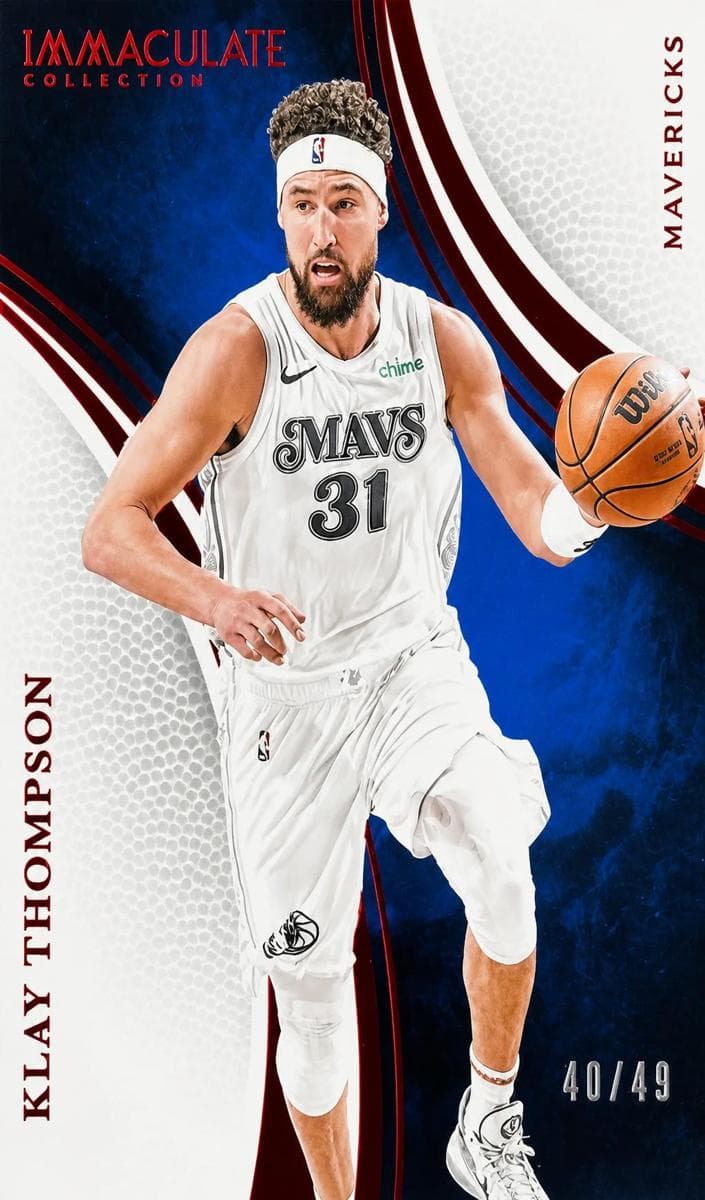 Klay Thompson 2024 panini Panini Immaculate Collection