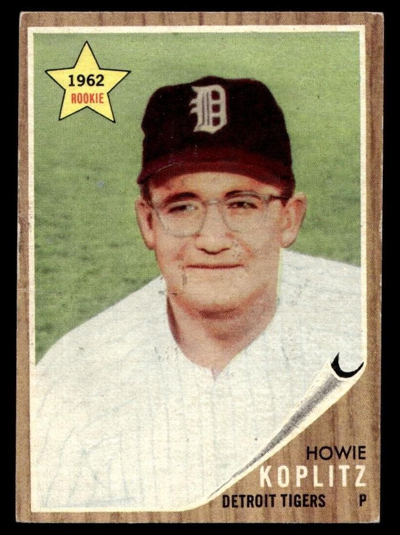 Howie Koplitz 1962 topps Topps