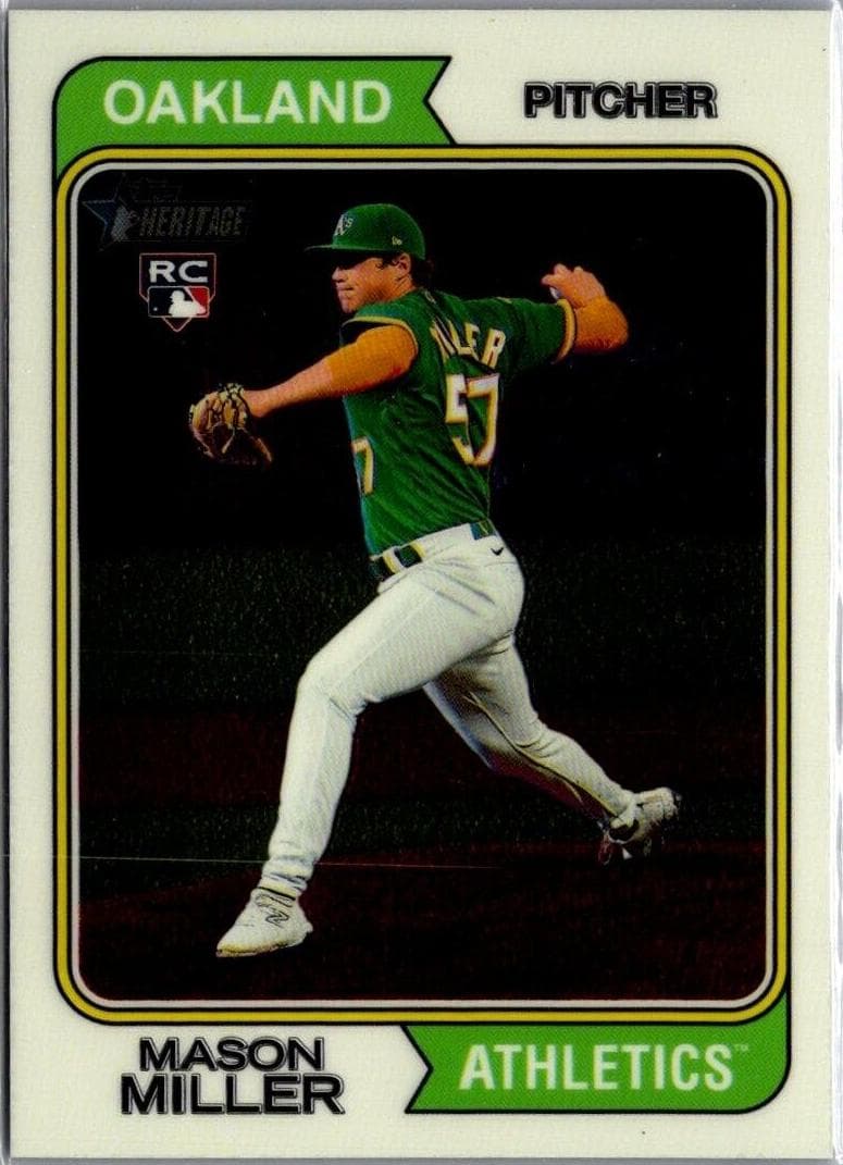 Mason Miller trading card