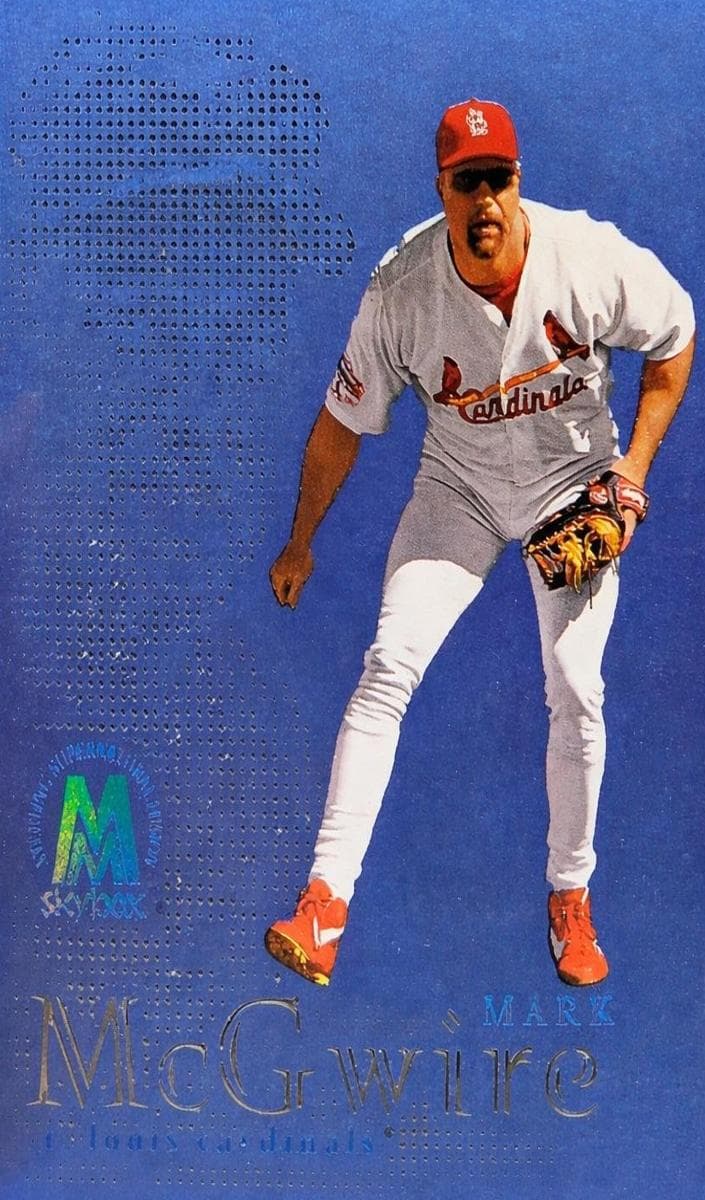 Mark McGwire 1999 fleer SkyBox Molten Metal