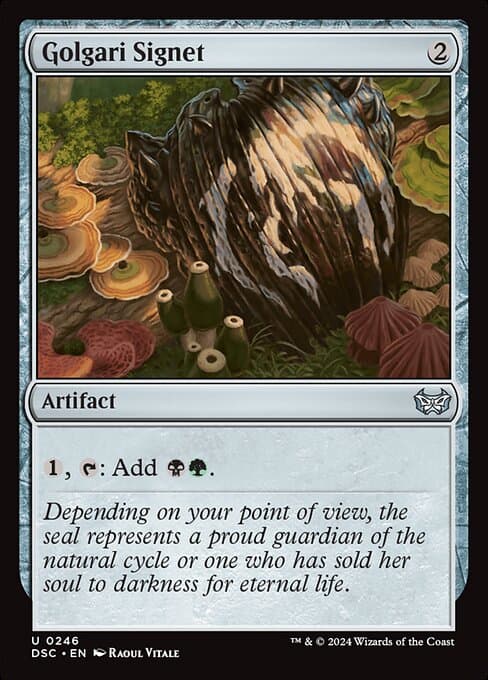 Golgari Signet 2005 Magic: The Gathering Ravnica