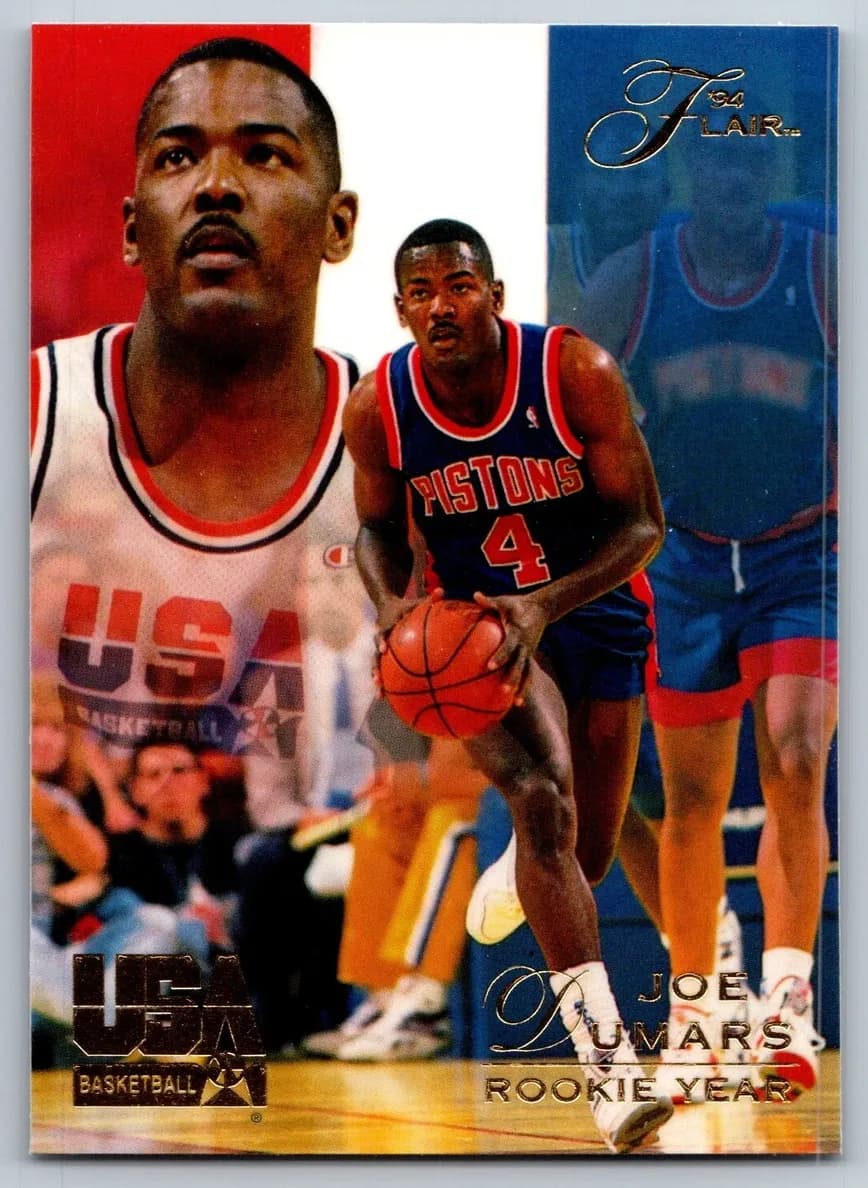 Joe Dumars 1994 unknown Flair Team USA