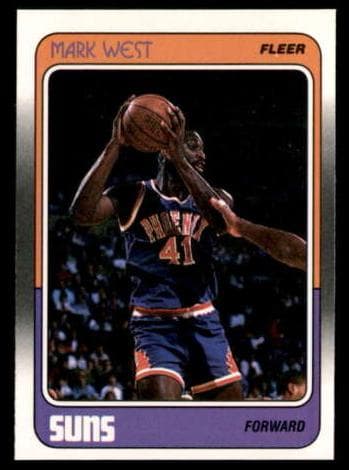 Mark West trading card