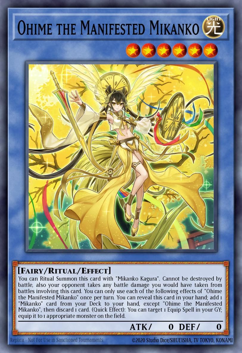 Ohime the Manifested Mikanko 2023 Yu-Gi-Oh! Amazing Defenders