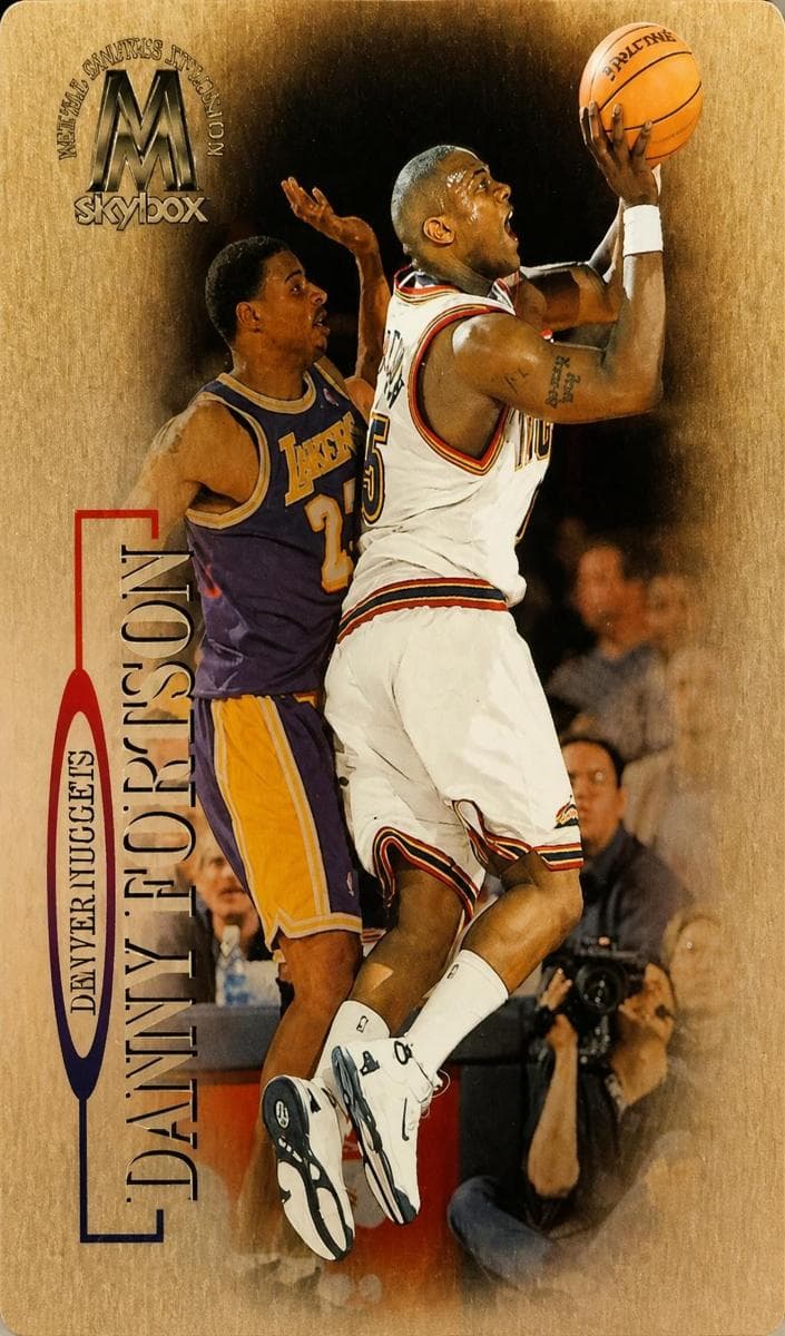 Danny Fortson 1998 skybox Molten Metal