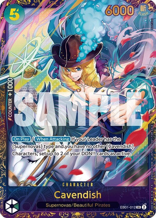 Cavendish 2024 One Piece Extra Booster Memorial Collection