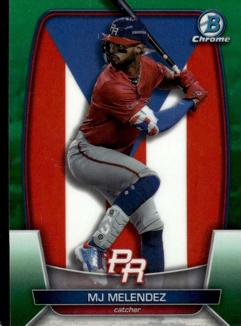 MJ Melendez 2023 bowman Bowman Chrome