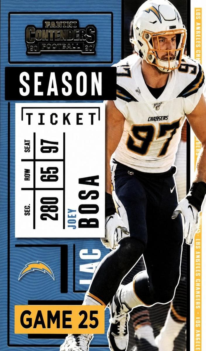 Joey Bosa 2020 panini Panini Contenders