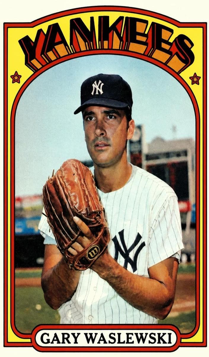 Gary Waslewski 1972 topps Topps