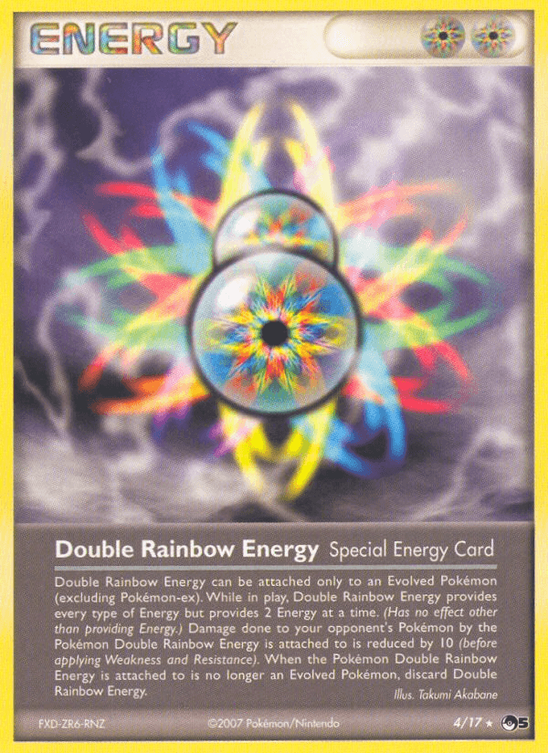 Double Rainbow Energy 2004 Pokemon