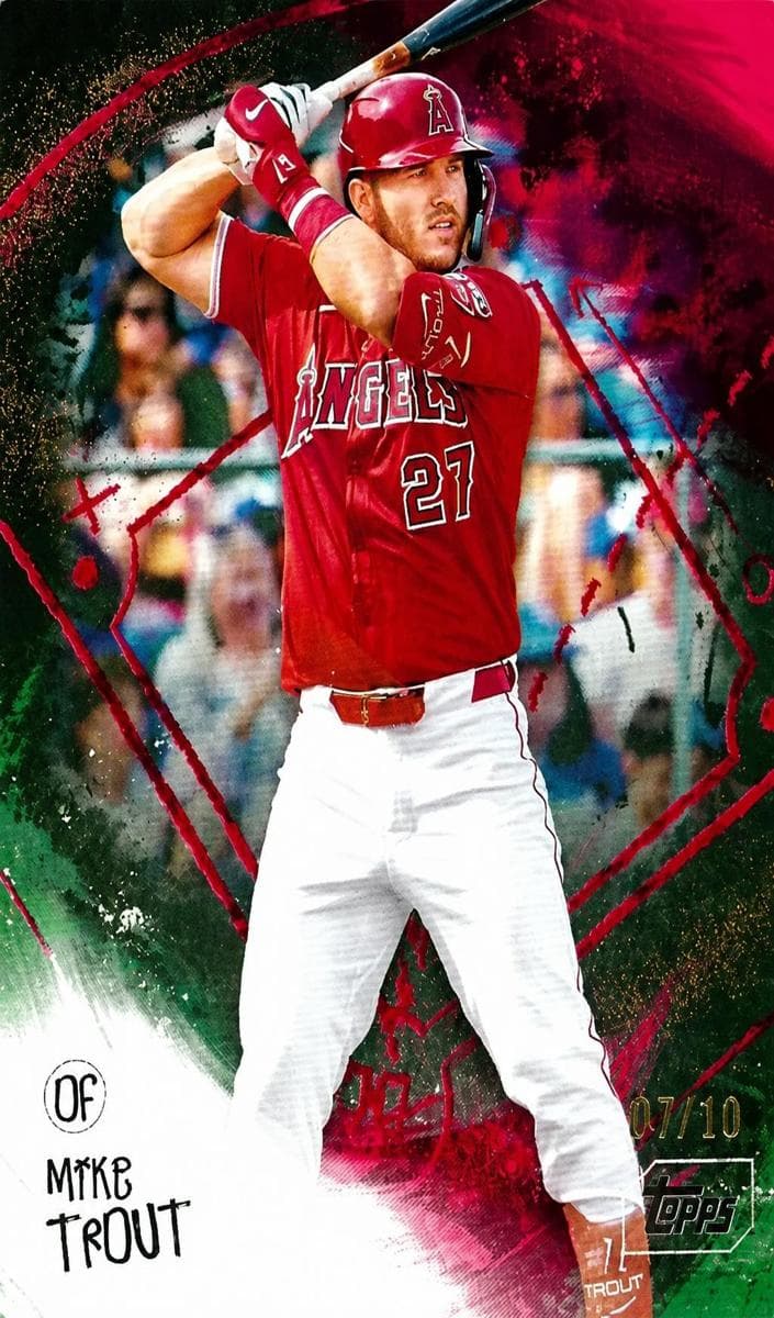 Mike Trout 2024 topps Topps Update