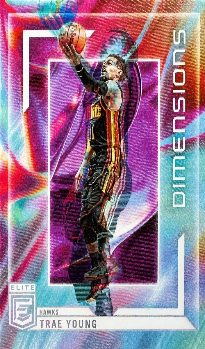 Trae Young 2023 panini Donruss Elite