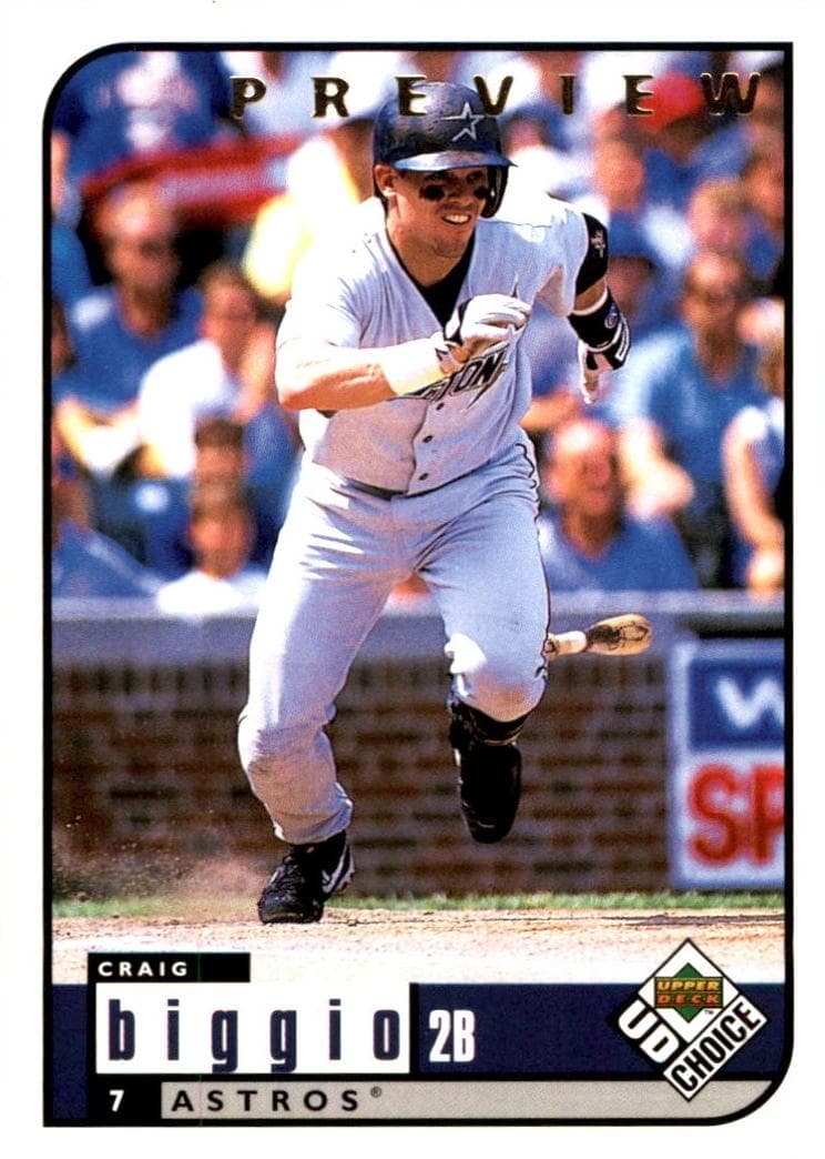 Craig Biggio 1999 unknown UD Choice