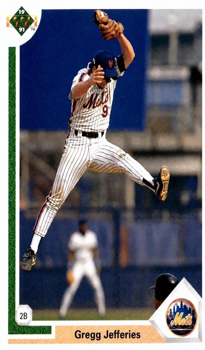 Gregg Jefferies 1991 upper-deck Upper Deck