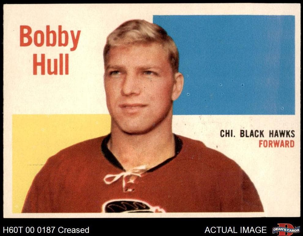 Bobby Hull 1960 topps