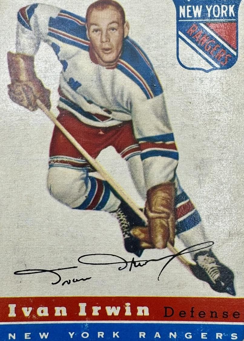 Ivan Irwin 1954 topps Topps