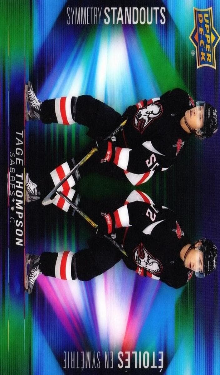 Tage Thompson 2023 upper-deck Upper Deck Tim Hortons Collector's Series