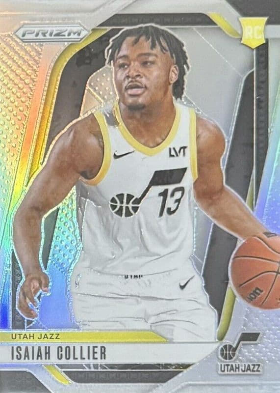 Isaiah Collier trading card