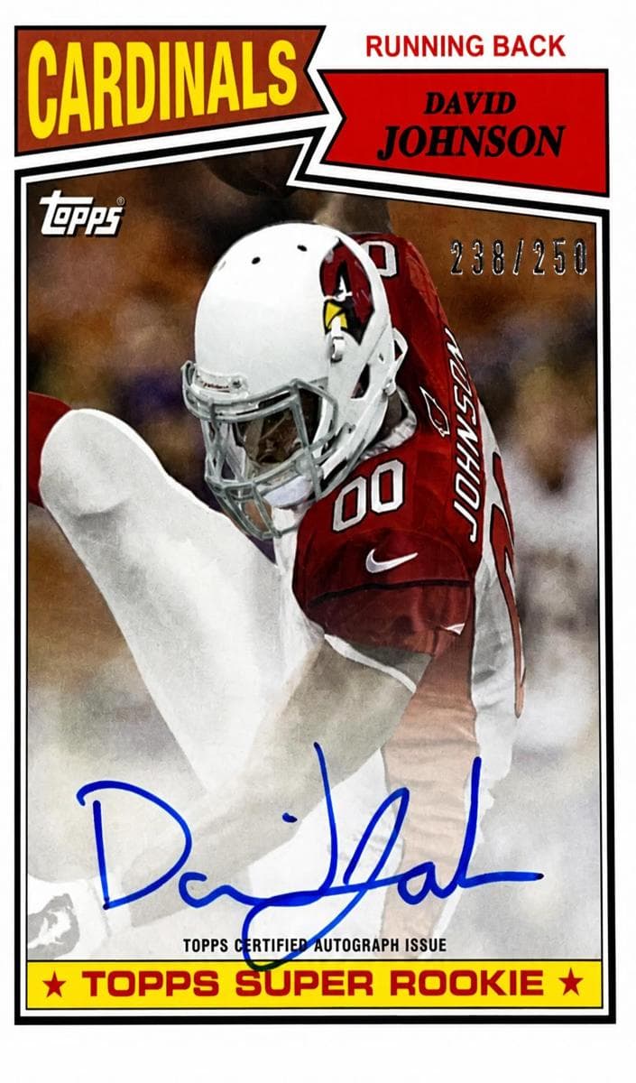 David Johnson 2015 topps