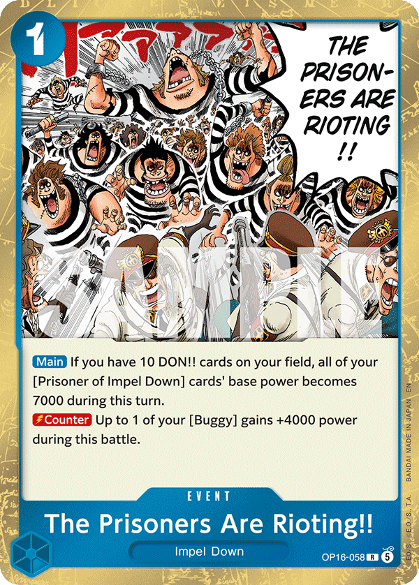 The Prisoners Are Rioting!! 2026 One Piece