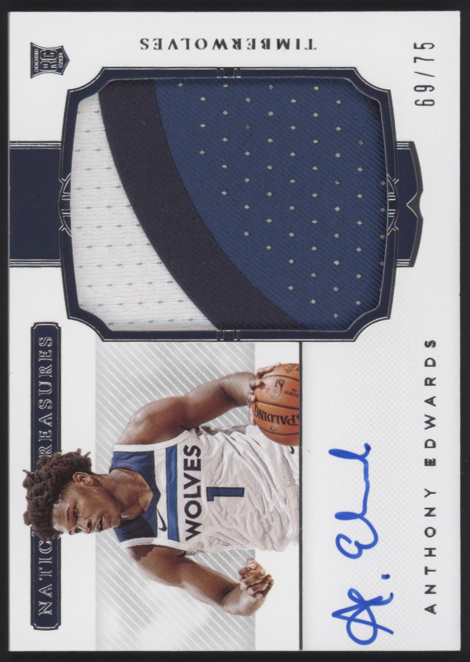 Anthony Edwards 2020 panini
