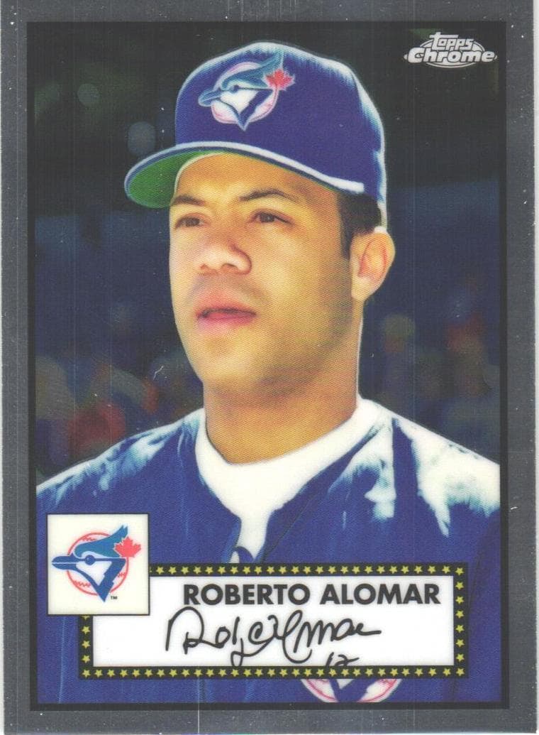 Roberto Alomar 2021 topps Topps Chrome Platinum Anniversary