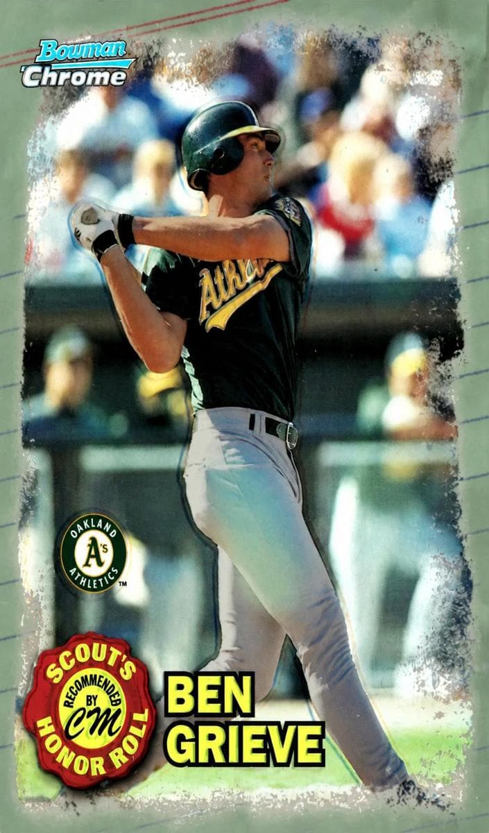 Ben Grieve 1997 bowman Chrome