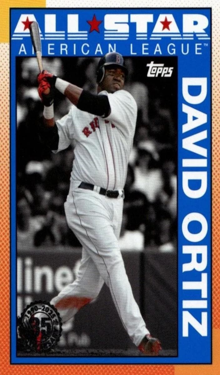 David Ortiz 2025 topps Topps