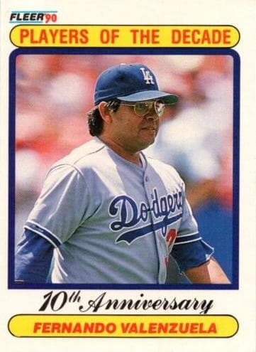 Fernando Valenzuela 1990 fleer
