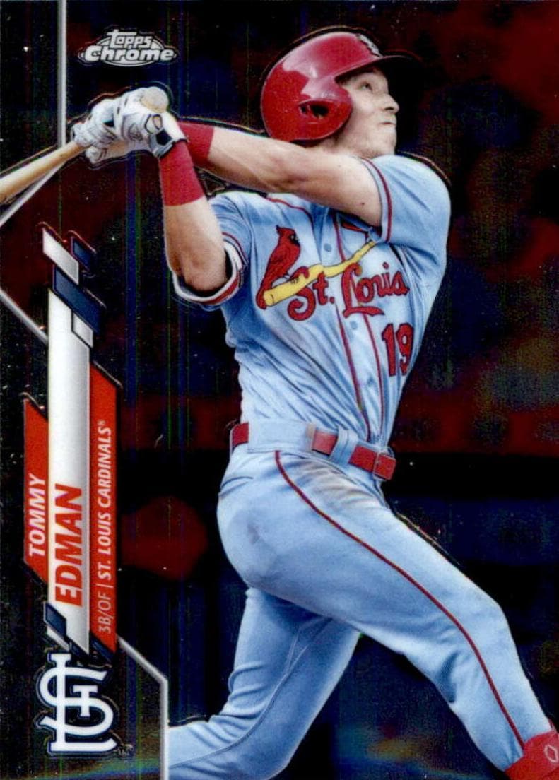 Tommy Edman 2020 topps Topps Chrome
