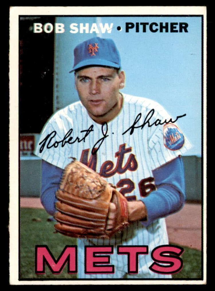 Bob Shaw 1967 topps Topps