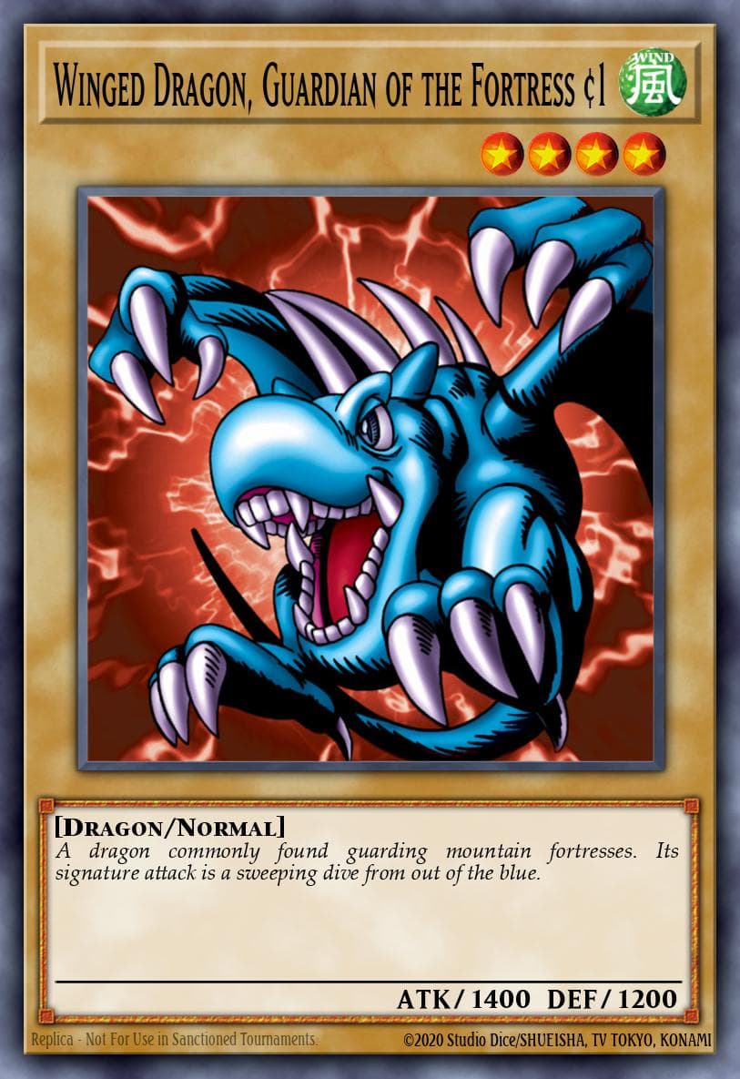Winged Dragon, Guardian of the Fortress #1 #SY2-008