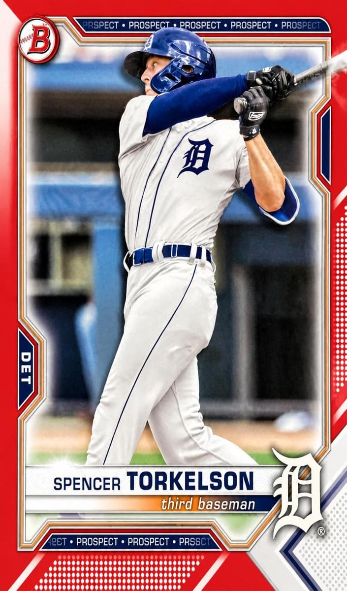 Spencer Torkelson 2021 bowman Bowman Draft
