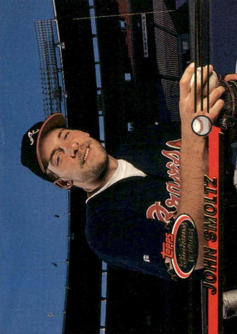 John Smoltz 1993 unknown Stadium Club