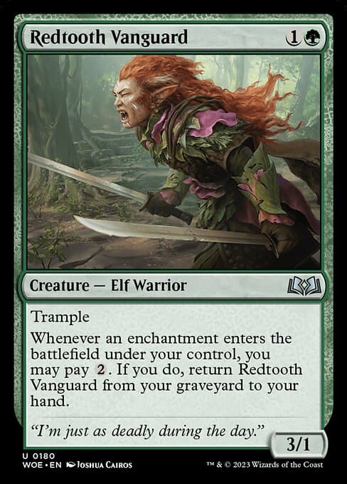 Redtooth Vanguard 2023 Magic: The Gathering Wilds of Eldraine
