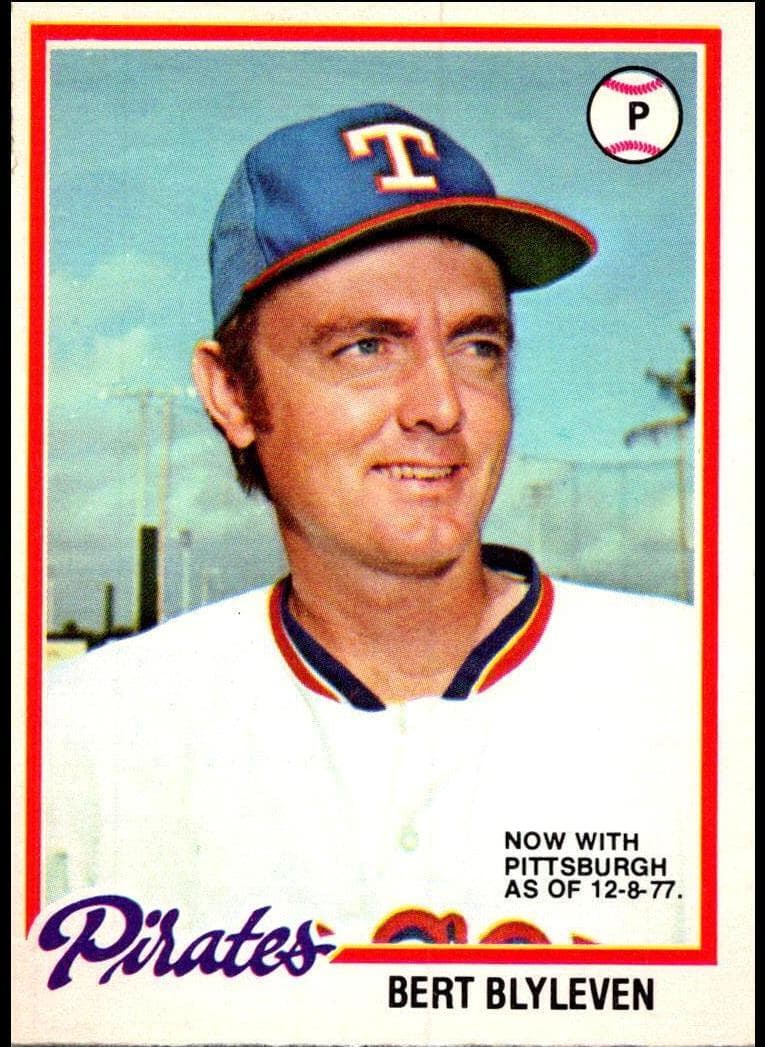 Bert Blyleven 1978 topps