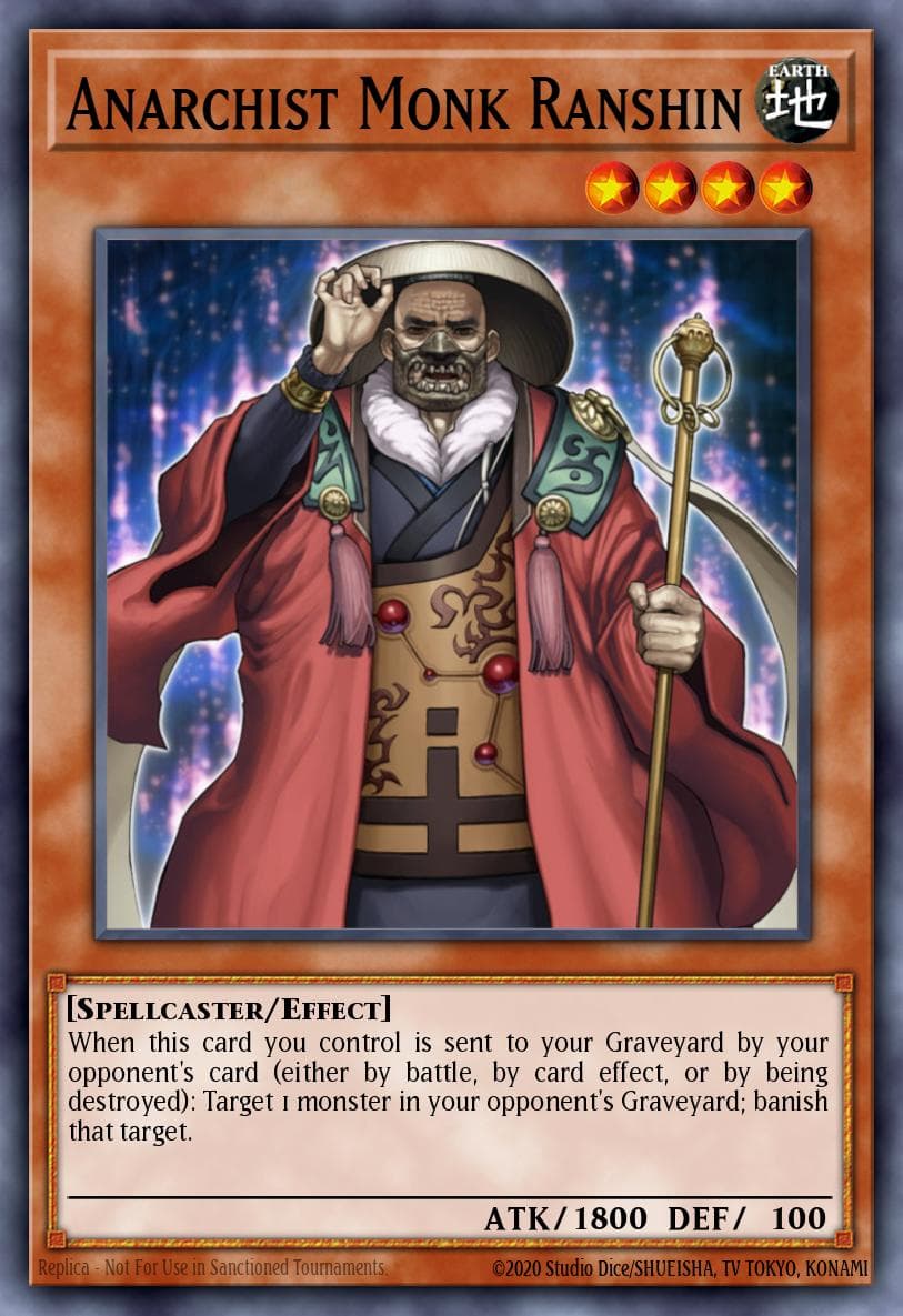 Anarchist Monk Ranshin 2010 Yu-Gi-Oh!