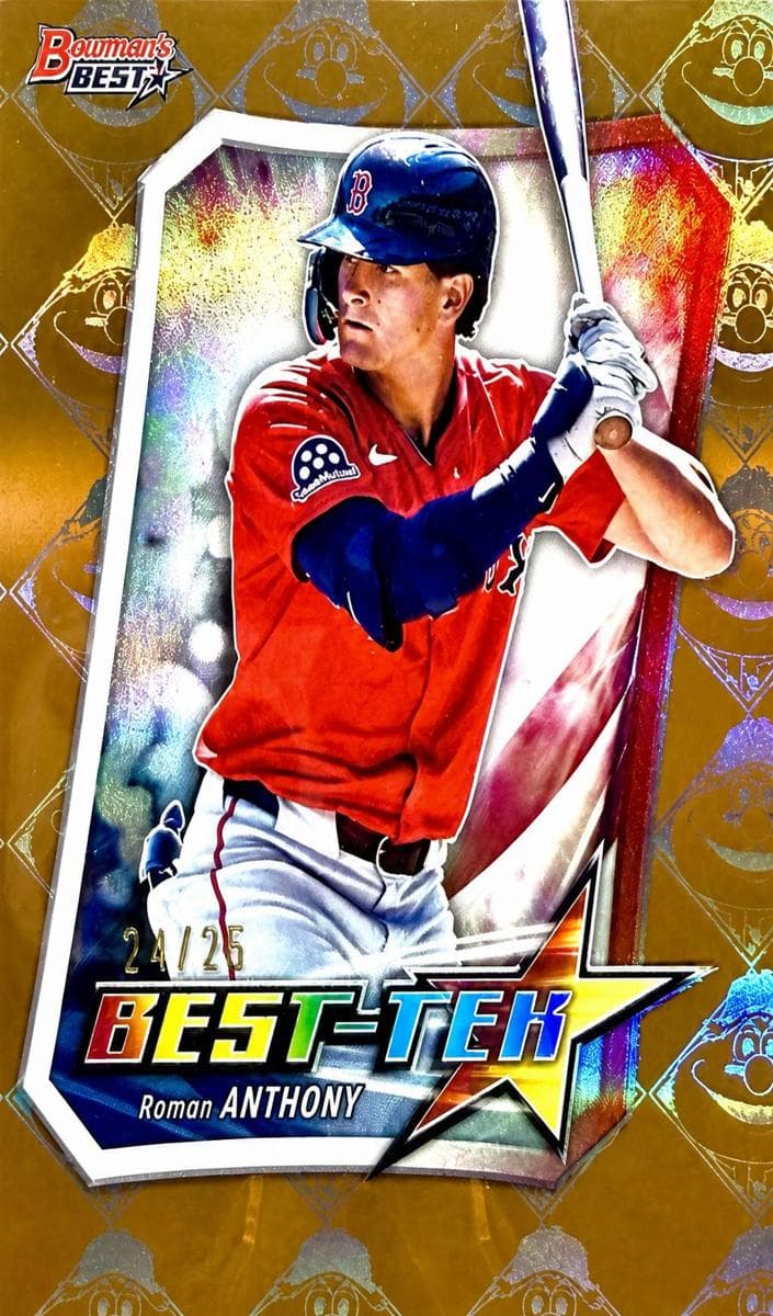 Roman Anthony 2025 bowman Bowman Best