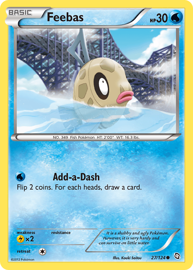 Feebas 2012 Pokemon Dragons Exalted