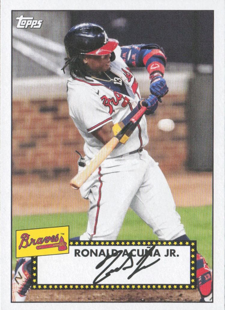 Ronald Acuña Jr. 2021 topps Topps