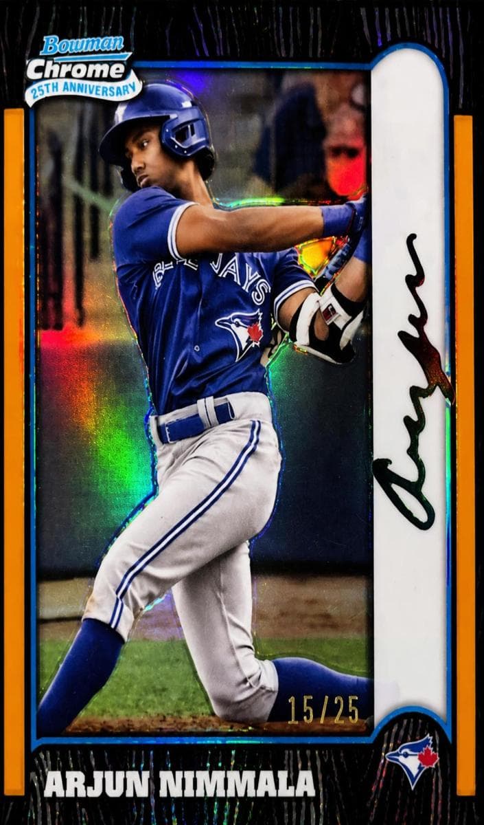 Arjun Nimmala 2024 bowman Bowman Chrome