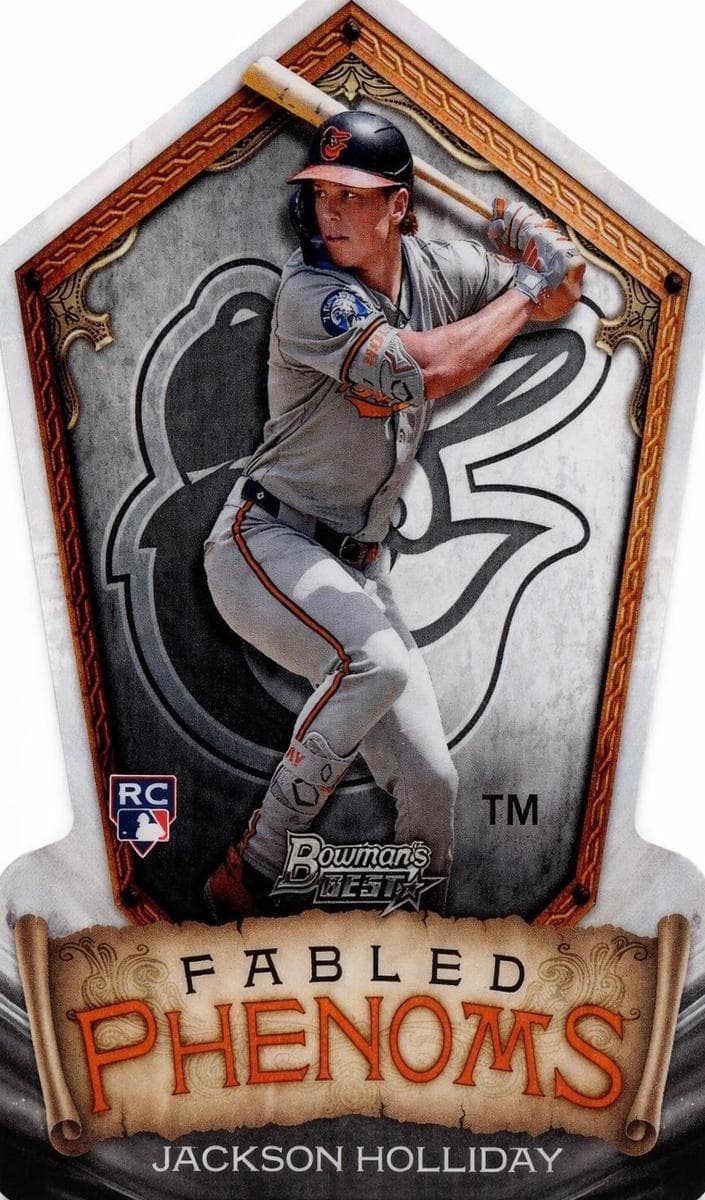 Jackson Holliday 2024 bowman Bowman's Best