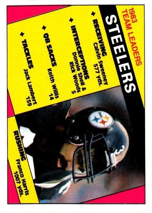 Steelers Team Leaders - Franco Harris #159