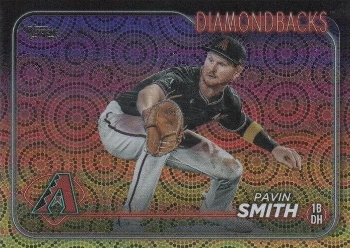 Pavin Smith trading card