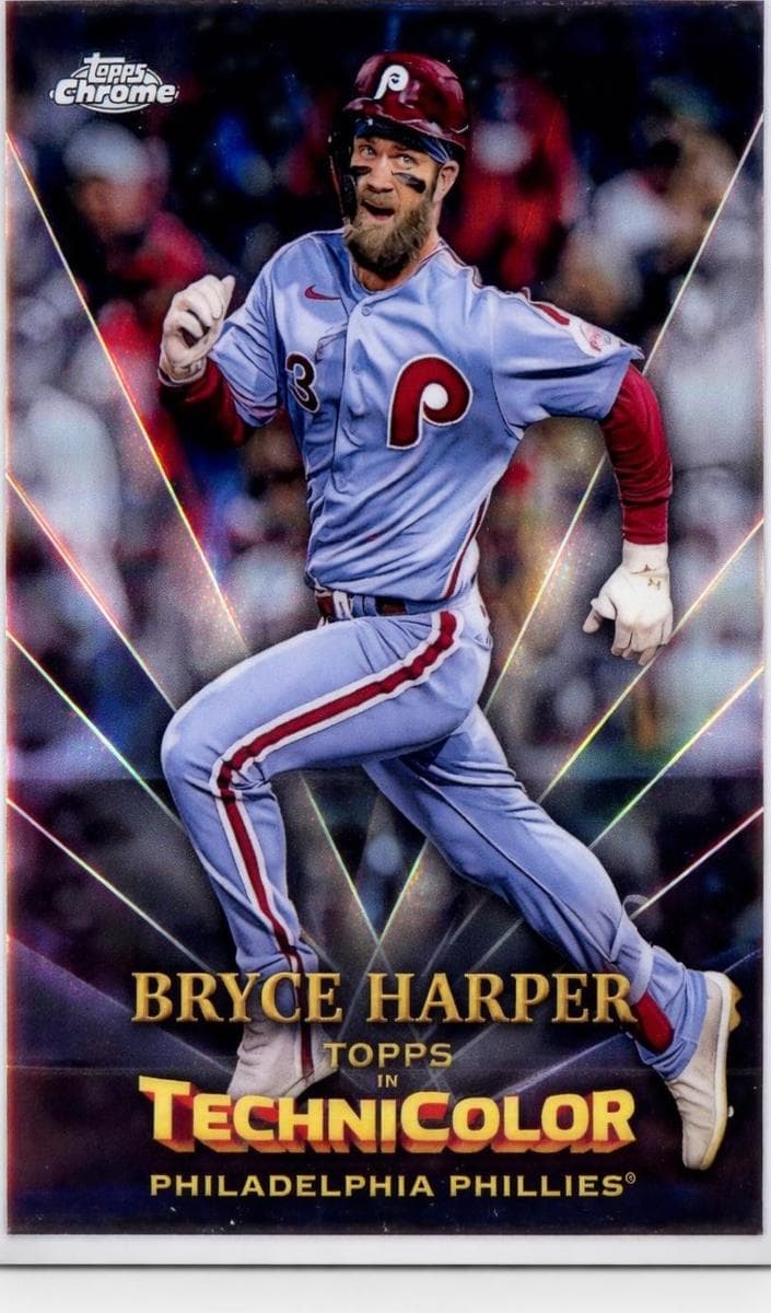 Bryce Harper 2023 topps Topps Chrome
