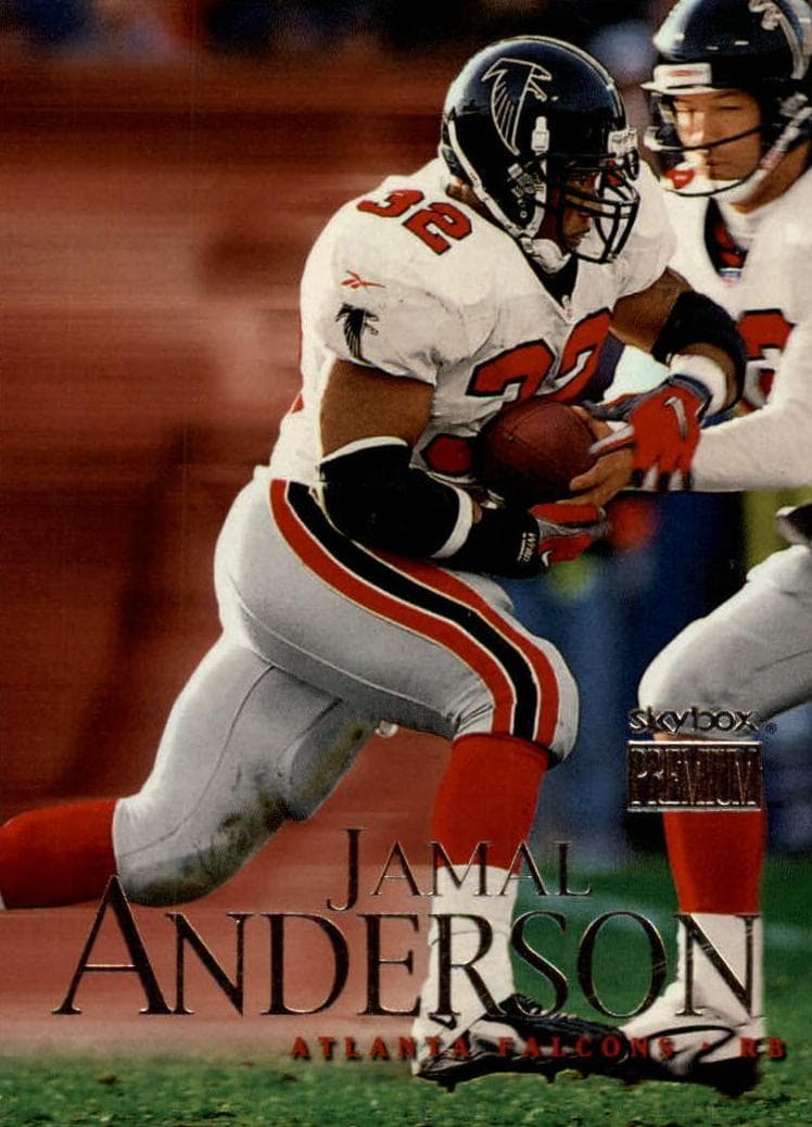 Jamal Anderson 1999 fleer SkyBox Premium